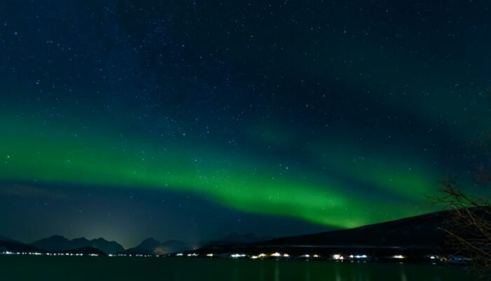 Time Lapse Video Of Aurora Borealis